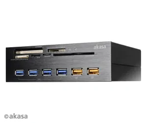 AKASA Čtečka paměťových karet AK-HC-07BK
